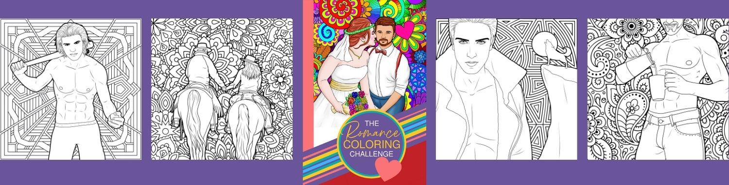 Romance Coloring Challenge header