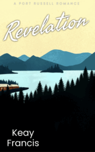 Illustrated book cover of a forest and sound with yellow sky